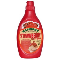 Salmans Strawberry Topping 623gm